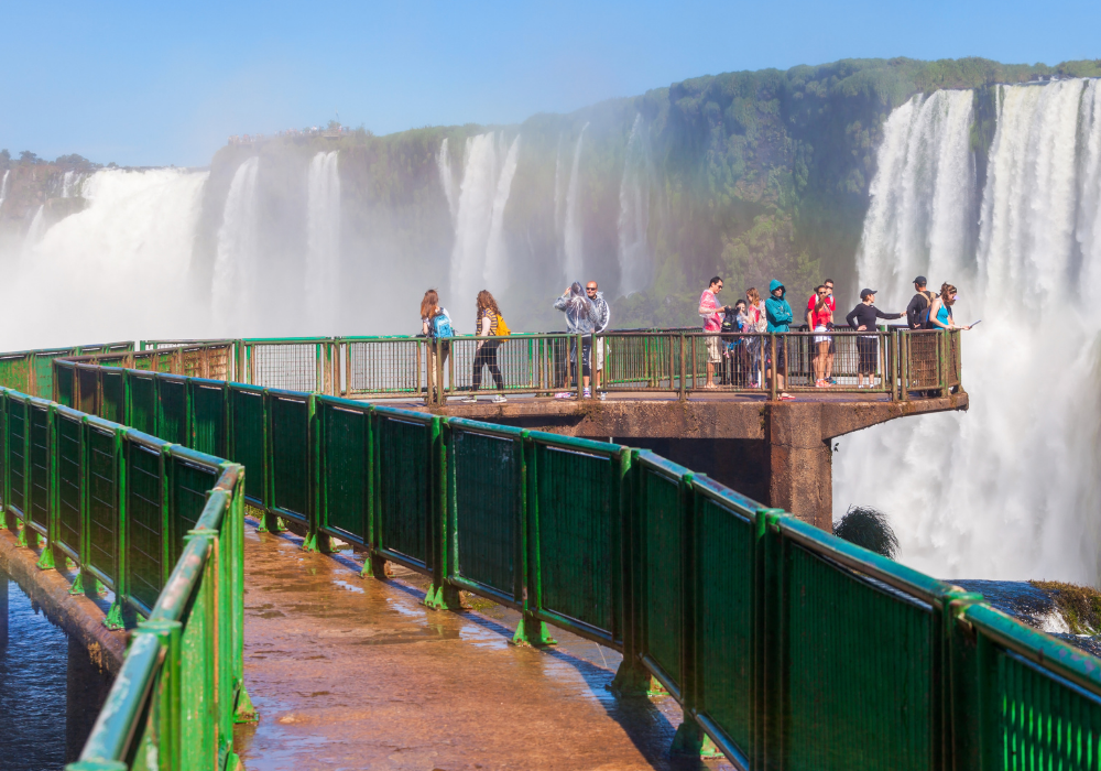 Brazilian side of Iguaçu Falls
